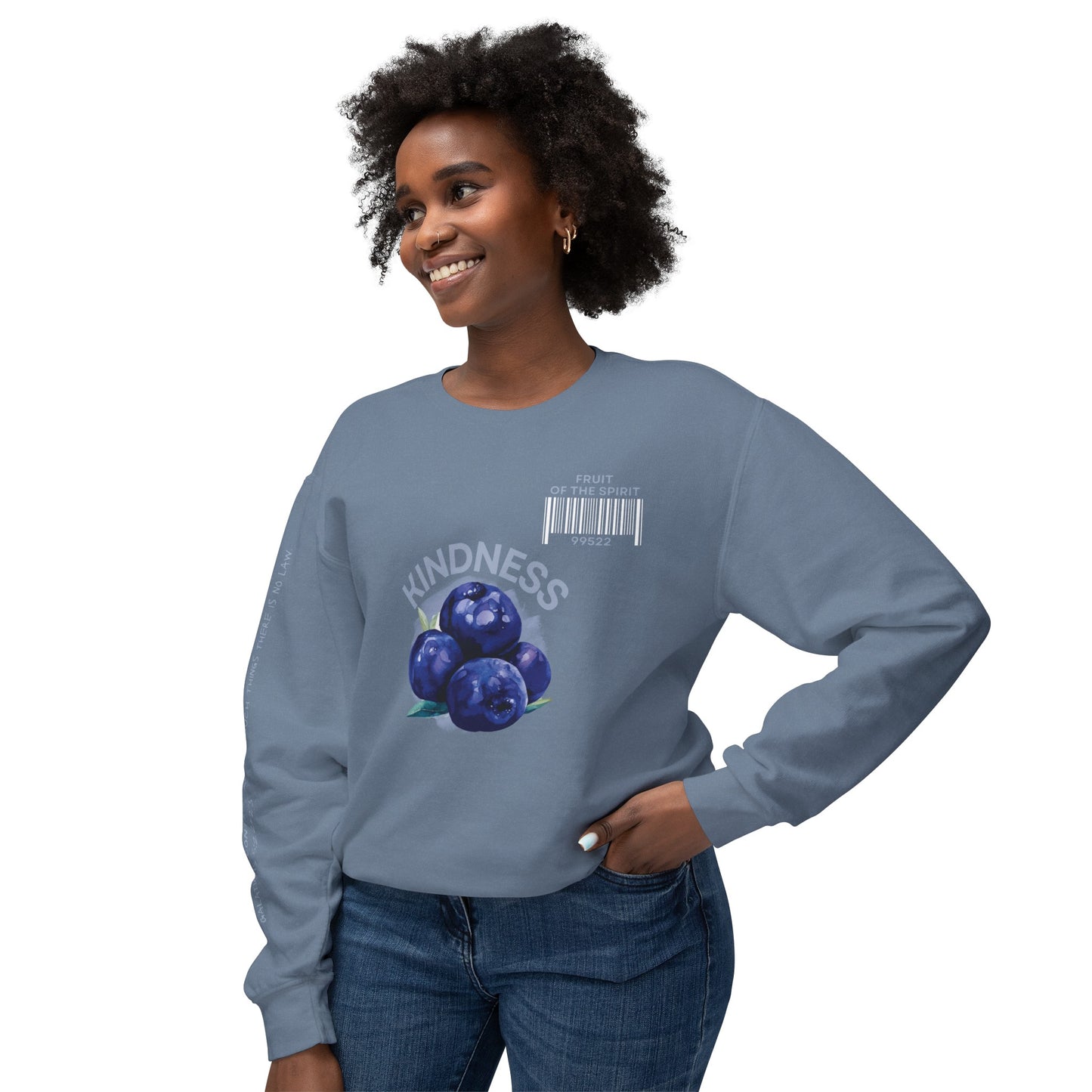 Fruit of the Spirit "Kindness" Unisex Lightweight Crewneck Sweatshirt