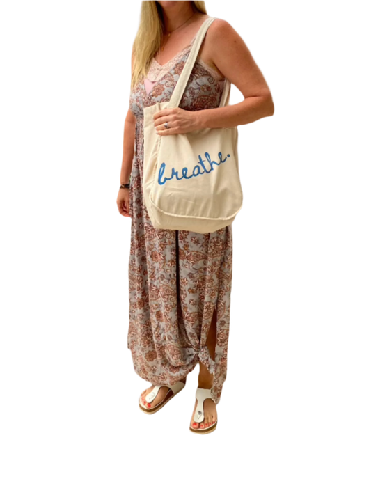 Organic Breathe Canvas Tote Bag